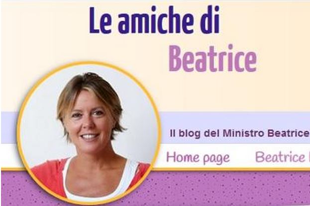 Le amiche di Beatrice. Il blog del Ministro Lorenzin