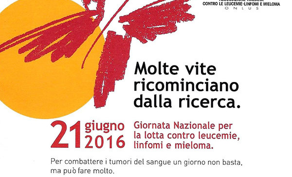 Giornata Nazionale contro Leucemie, linfomi e mieloma 2016