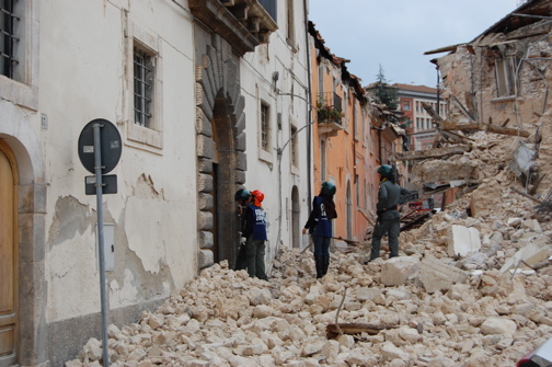 Terremoto, rischio epidemie